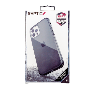 RAPTIC AIR 13FT DROP TESTED BLACK IPHONE 12PROMAX