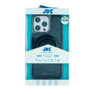 JDK1 - iPhone 15 ProMax BLACK AND BROWN WITH MAGSAFE RING
